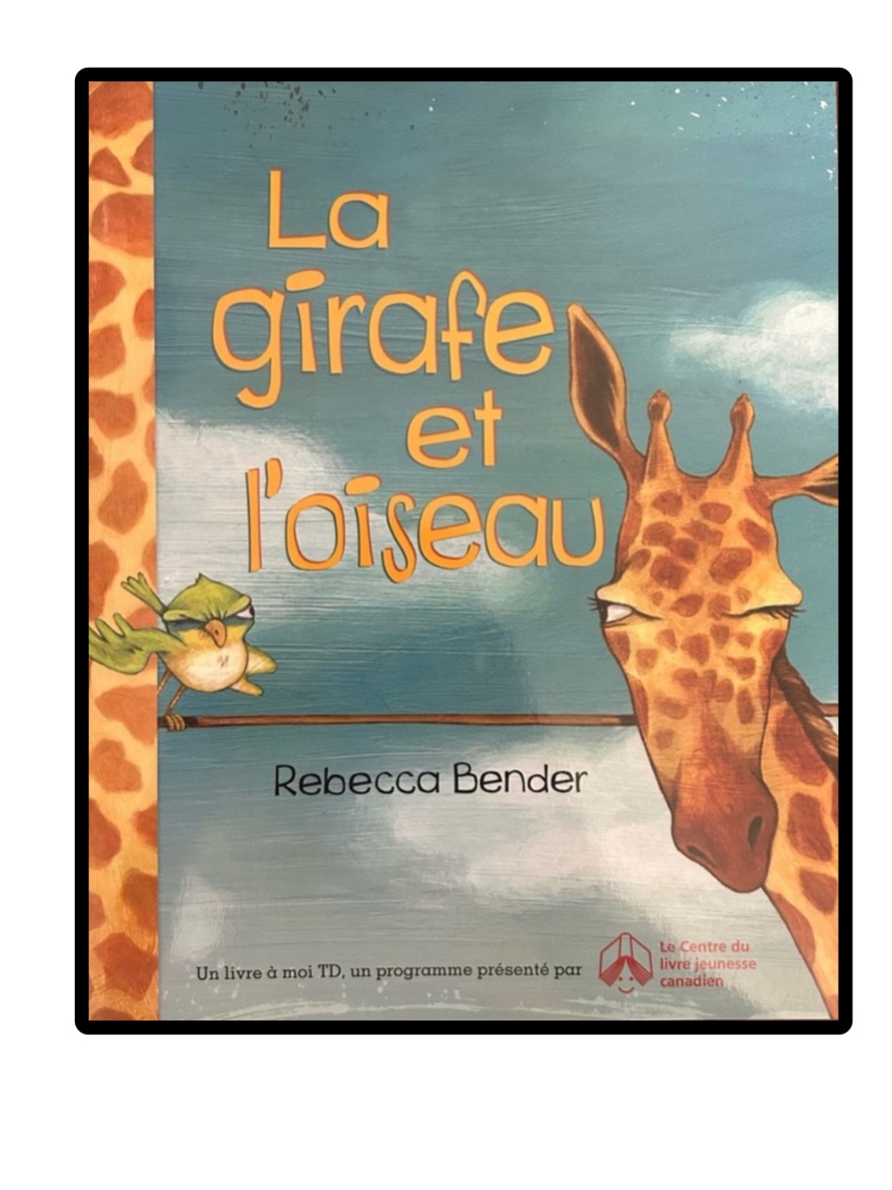 BUNDLE & SAVE🎉 FRENCH La girafe et l'oiseau Book Cover